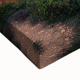 Close-up of a vibrant landscape canvas art piece depicting rugged cliffs and serene skies, showcasing intricate textures and rich colors, ideal for home decor.