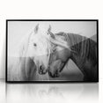 Framed acrylic artwork featuring a stylized animal design with vibrant colors and intricate details, showcased against a sleek black frame, perfect for modern decor.