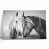 Stretched canvas artwork showcasing a vibrant animal design, featuring intricate patterns and colors, perfect for enhancing home decor and adding a touch of nature-inspired beauty.