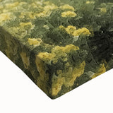 Black and white landscape art painting of a covered bridge on stretched canvas, suited for bedroom wall decor.