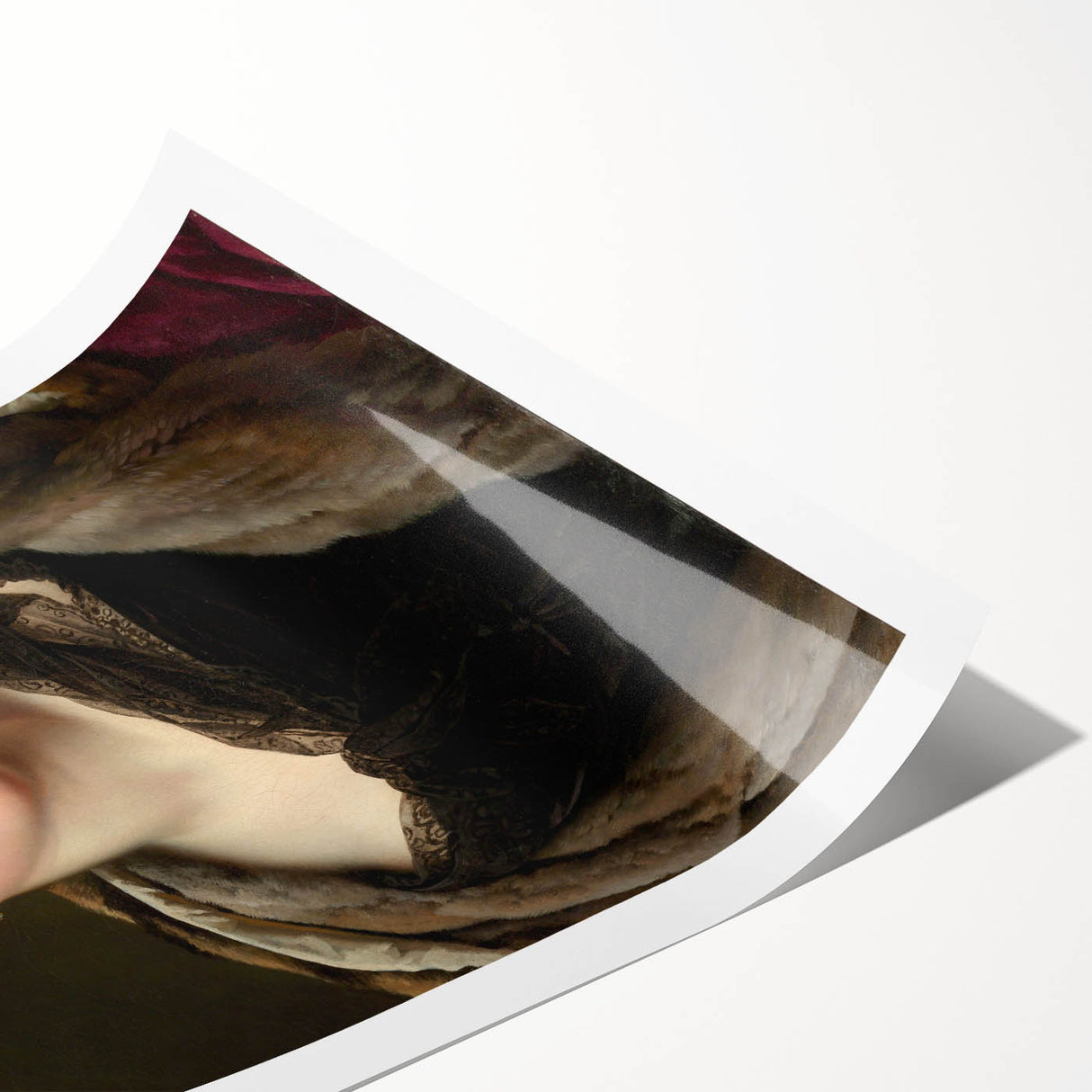 Neoclassical Art Print: Madame Reizet Portrait - Timeless Elegance