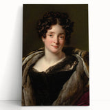 Neoclassical Art Print: Madame Reizet Portrait - Timeless Elegance