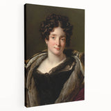 Neoclassical Art Print: Madame Reizet Portrait - Timeless Elegance