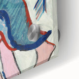 Vibrant Expressionist Dancing Couple - Colorful Canvas Print