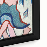 Vibrant Expressionist Dancing Couple - Colorful Canvas Print