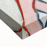 Vibrant Expressionist Dancing Couple - Colorful Canvas Print