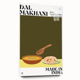 Acrylic glass print of various colorful food dishes, suitable for dining room or kitchen decor.