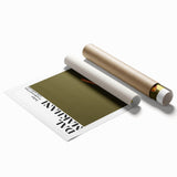 Extra large rolled print featuring an array of floral art in soft pastel shades.