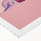 Extra large wall art featuring line art flowers in black on white, rolled canvas, ideal for large living room decor.