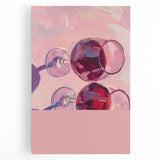 Large black and white stretched canvas featuring a minimalist coffee cup design, ideal for kitchen wall art.