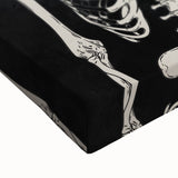 Spooky Wall Art - Trio of Skeletons Halloween Canvas Print