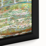 Claude Monet's Bridge over a Pond of Water Lilies - Serene Impressionist Art