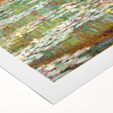 Claude Monet's Bridge over a Pond of Water Lilies - Serene Impressionist Art