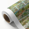 Claude Monet's Bridge over a Pond of Water Lilies - Serene Impressionist Art