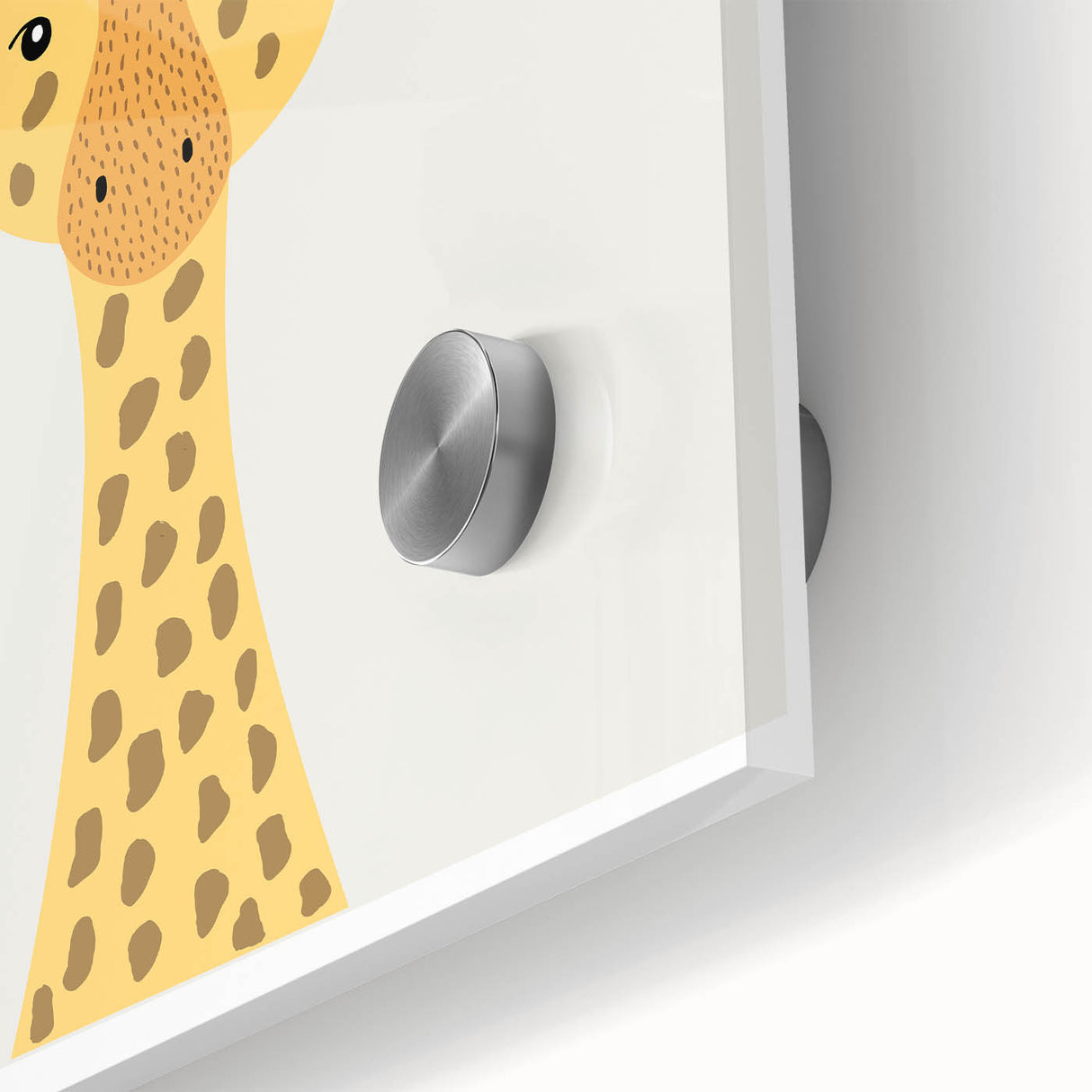 Giraffe Nursery Wall Art - Baby Room Decor for Kids