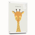 Giraffe Nursery Wall Art - Baby Room Decor for Kids