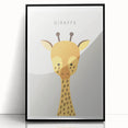 Giraffe Nursery Wall Art - Baby Room Decor for Kids
