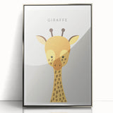 Giraffe Nursery Wall Art - Baby Room Decor for Kids