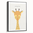 Giraffe Nursery Wall Art - Baby Room Decor for Kids