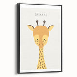 Giraffe Nursery Wall Art - Baby Room Decor for Kids