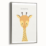 Giraffe Nursery Wall Art - Baby Room Decor for Kids