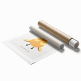 Giraffe Nursery Wall Art - Baby Room Decor for Kids