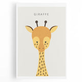Giraffe Nursery Wall Art - Baby Room Decor for Kids