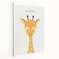Giraffe Nursery Wall Art - Baby Room Decor for Kids