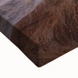 Close-up of a stretched canvas artwork depicting vibrant canyons in rich earth tones, showcasing intricate details and textures, perfect for nature lovers' decor.