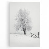 Stretched canvas artwork depicting a serene countryside landscape with rolling hills, lush greenery, and a vibrant sky, perfect for home decor or artistic displays.