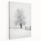 Stretched canvas artwork depicting a serene countryside landscape with vibrant green fields and rolling hills, showcasing a peaceful rural scene ideal for home decor.