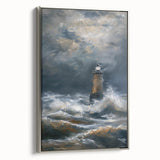 Framed landscape canvas artwork showcasing vibrant colors and intricate details, featuring a silver frame, perfect for home decor and enhancing living spaces.