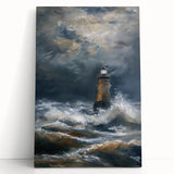 Stretched canvas artwork showcasing a vibrant landscape design, featuring lush green hills under a bright blue sky, artistically leaning against a neutral wall.