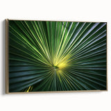 Framed canvas depicting a close-up floral landscape in muted gold tones, ideal for bedroom wall decor.