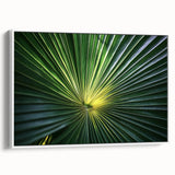 Vintage poster art of colorful florals on a black background, framed canvas, suited for large living room walls.