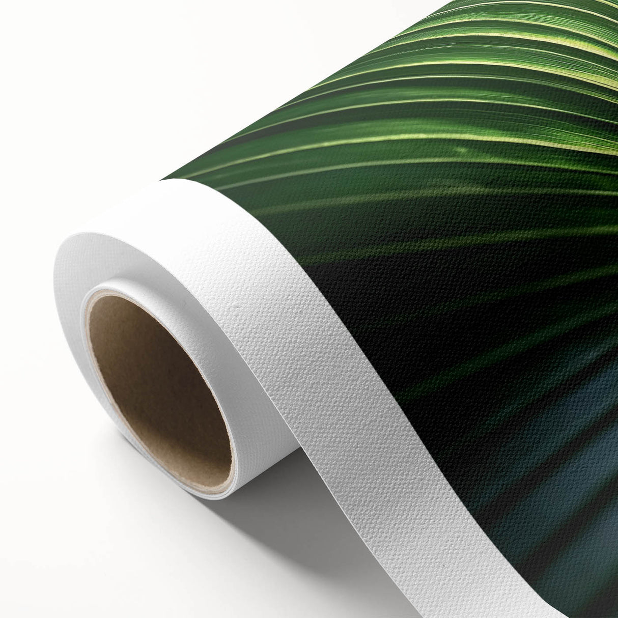 Art deco poster of vibrant floral close-ups on rolled canvas, ideal for nursery wall decor.
