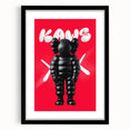 Vibrant Pop Art Wall Art – Unique KAWS-Inspired Canvas