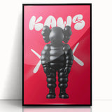 Vibrant Pop Art Wall Art – Unique KAWS-Inspired Canvas
