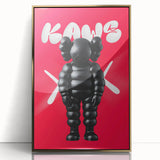 Vibrant Pop Art Wall Art – Unique KAWS-Inspired Canvas