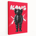 Vibrant Pop Art Wall Art – Unique KAWS-Inspired Canvas