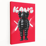 Vibrant Pop Art Wall Art – Unique KAWS-Inspired Canvas