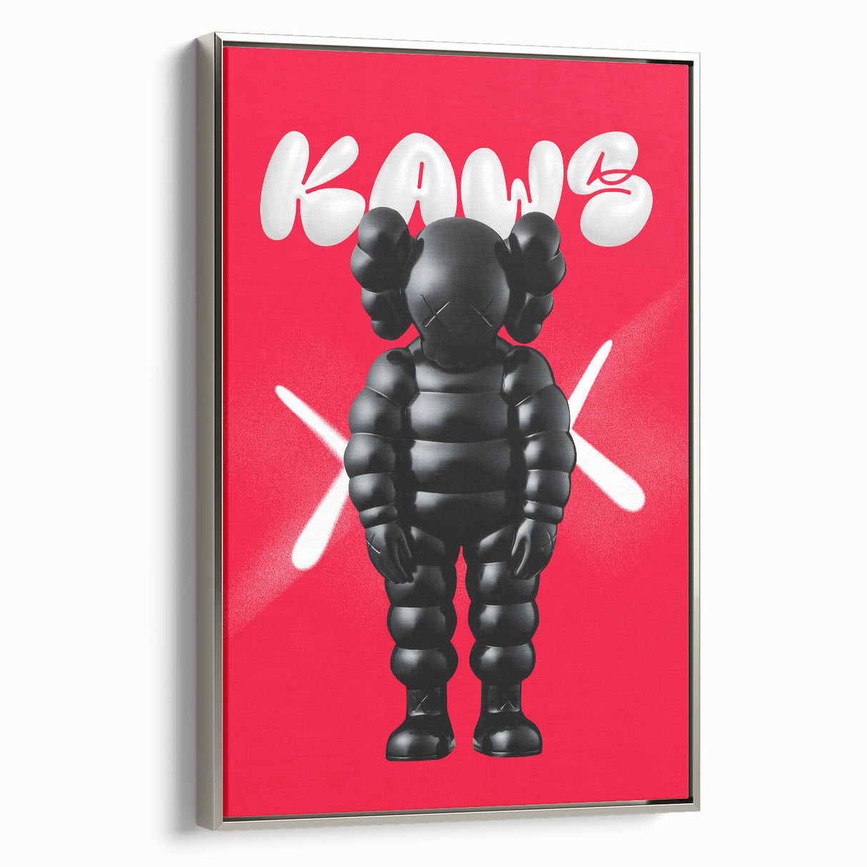 Vibrant Pop Art Wall Art – Unique KAWS-Inspired Canvas