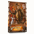 Retro Indiana Jones Raiders of the Lost Ark Poster Art - Vintage Prints