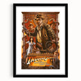 Retro Indiana Jones Raiders of the Lost Ark Poster Art - Vintage Prints