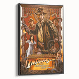 Retro Indiana Jones Raiders of the Lost Ark Poster Art - Vintage Prints