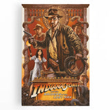 Retro Indiana Jones Raiders of the Lost Ark Poster Art - Vintage Prints