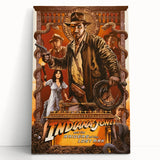 Retro Indiana Jones Raiders of the Lost Ark Poster Art - Vintage Prints