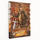 Retro Indiana Jones Raiders of the Lost Ark Poster Art - Vintage Prints