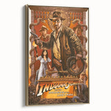 Retro Indiana Jones Raiders of the Lost Ark Poster Art - Vintage Prints