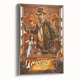 Retro Indiana Jones Raiders of the Lost Ark Poster Art - Vintage Prints
